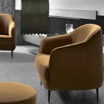 Кресло ROS SRL Ischia ткань Incanto 13 77х85х84 см