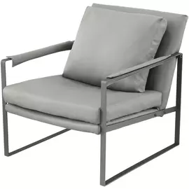 Кресло Shanshi Чарли серое 70x86x75 см