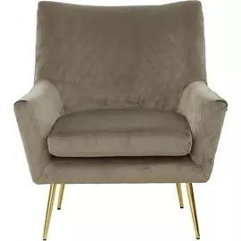 Кресло Shanshi Грейс серое 88х84х91см