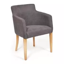 Кресло TC натуральный/серый 65х56х77 см