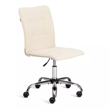 Кресло TC One флок, молочное 44х44х97,5 см