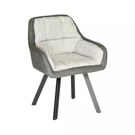 Кресло TC серый/бежевый 63х66х84 см