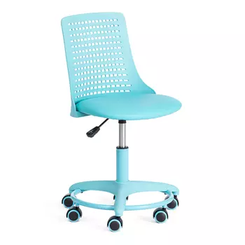 Кресло ТС из кожзаменителя бирюзовое