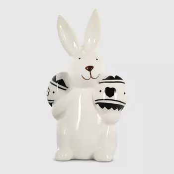 Кролик с 2 яйцами Universe Ceramics керамика 6,3x4,5x11 см