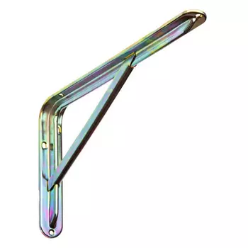 Кронштейн Aldeghi luigi с ребром 490X320X41 мм желтый цинк