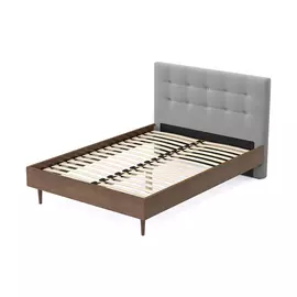 Кровать AS Альбина 160x200 орех/аш