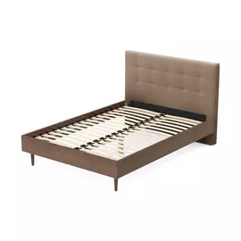 Кровать AS Альбина 160x200 орех/нут