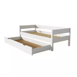 Кровать AS Алекса 80x190 белая эмаль