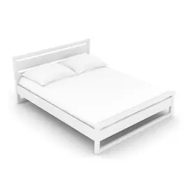 Кровать AS Андреа 160x200 белая эмаль