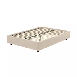 Кровать AS Саманта 160x200 орех/бисии