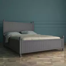 Кровать Этажерка Palermo 180*200 серая PL1018G