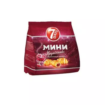 Круассаны мини 7 Days черешневый десерт, 300 г
