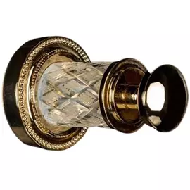 Крючок Boheme Murano Cristal золотой 5,5х5,5х9 см