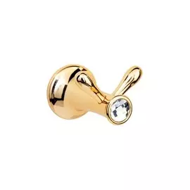 Крючок двойной Boheme Chiaro золотой 6,5х8,5х5,5 см