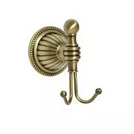 Крючок двойной Boheme Hermitage бронзовый 7,7х7,7х12,5 см