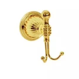 Крючок двойной Boheme Hermitage золотой 7,7х7,7х12,5 см