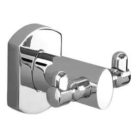 Крючок двойной Verran серебряный 6,5х6х5,5 см