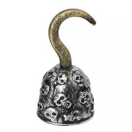 Крюк пирата Carnival Toys серебристый/золотой