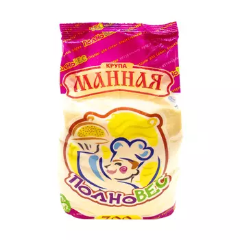 Крупа Полновес манная 700 г