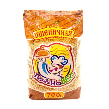 Крупа Полновес пшеничная 700 г
