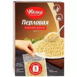 Крупа Увелка Перловая 5х80 г