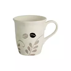 Кружка 0.35л листопад кремовый Matceramica