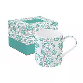 Кружка 0.35л Рококо зеленая Easy Life EL-0135/DCRO/3