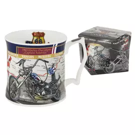 Кружка 0.4л мотоцикл харлей -дэвидсон Carmani