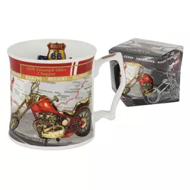 Кружка 0.4л мотоцикл триумф 1970г Carmani