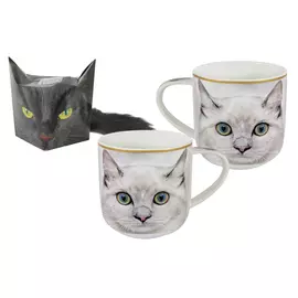 Кружка 0.5 л Белый кот Carmani (CAR2-017-0023)