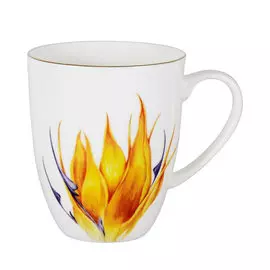 Кружка Anna Lafarg Emily Strelitzia Flowers 400 мл