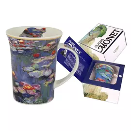 Кружка Carmani 0.35л водяные лилии