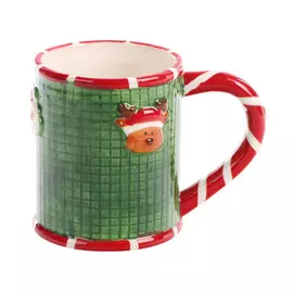 Кружка Christmas Fairytale Red&amp;Green 9х10 см