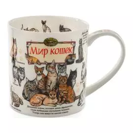 Кружка Dunoon Orkney Мир кошек 350 мл