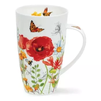 Кружка Dunoon Полевые цветы красные 600 мл