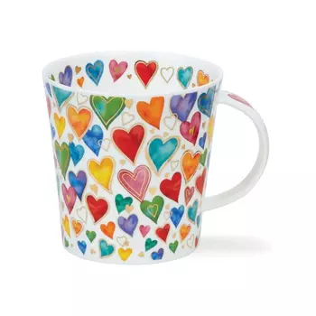 Кружка Dunoon Сердечки Ломонд 320 мл