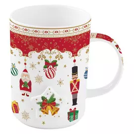 Кружка Easy life 0,37 л новогодние украшения