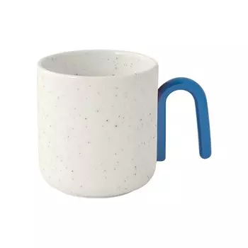 Кружка Easy life Creative бело-синяя 350 мл