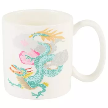 Кружка Gipfel Dragon фарфоровая белая 400 мл