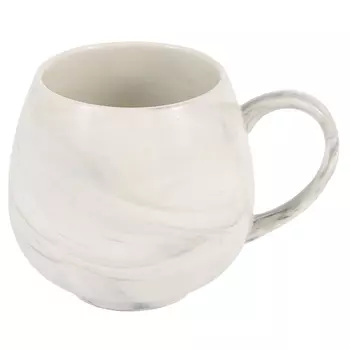 Кружка Gipfel Marble gris серая 400 мл