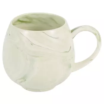 Кружка Gipfel Marble verde зеленая 400 мл