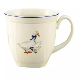 Кружка граненная Leander Чешский гусь 0.60 л