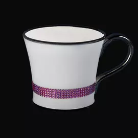 Кружка Hankook/Prouna Роза с кристаллами Swarovski 270 мл