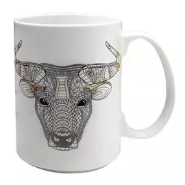 Кружка Home&amp;Style Бык 500 мл
