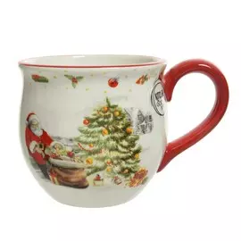 Кружка Kaemingk обиход santa 13,5х9,5х9 см