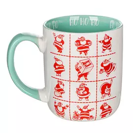 Кружка керамическая TSS 12 Дней Санты 300 мл