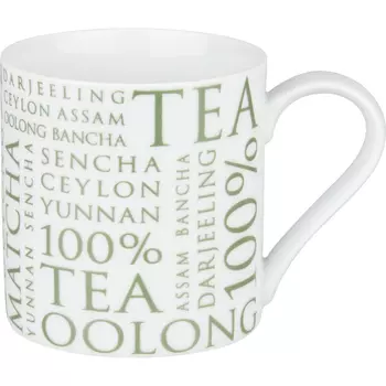 Кружка KOENITZ 100% Чай белая, 370 мл