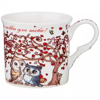Кружка Lefard Дерево сердец 325 мл