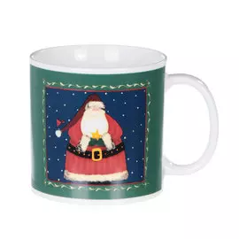 Кружка Milvis Ретро Санта 1000 мл
