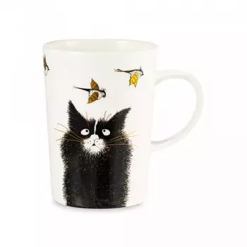 Кружка Mix&Match Кот мечты о крыльях фарфоровая 450 мл
